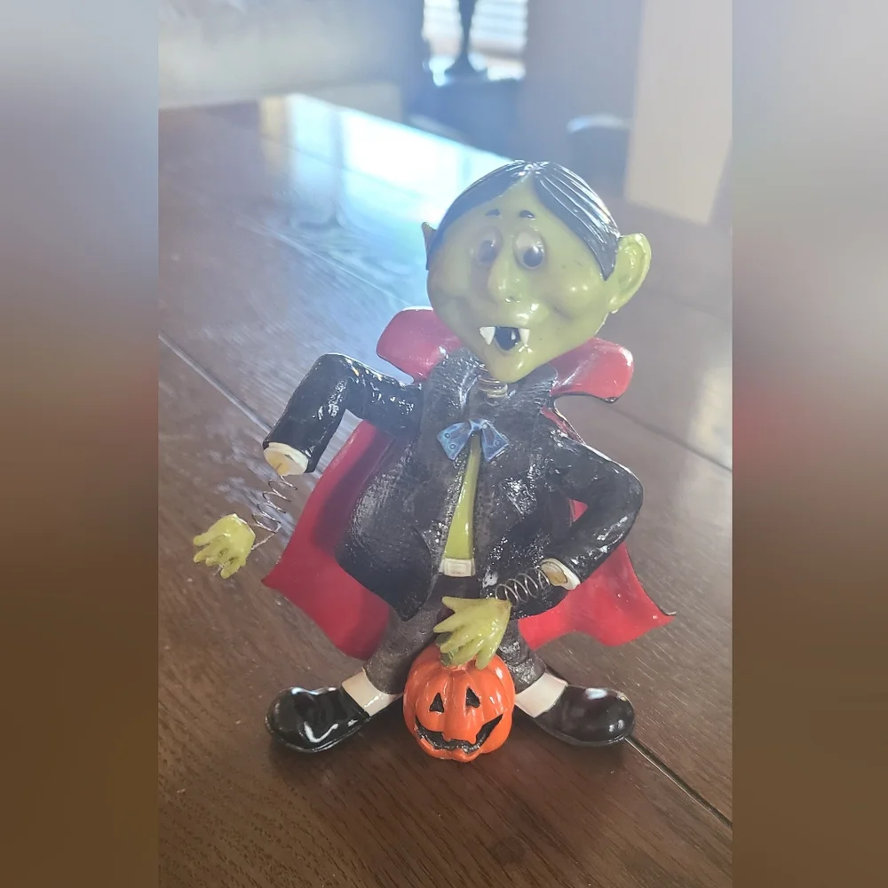 Fitz and Floyd dancing Halloween Dracula